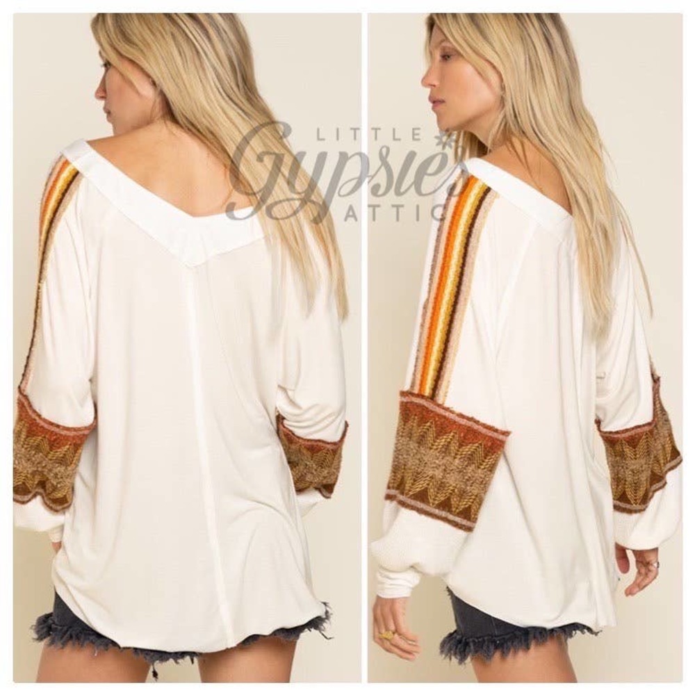 POL Out and About with Print Top - Picture 6 of 14